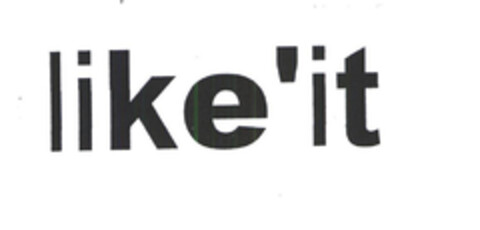 like'it Logo (EUIPO, 22.12.2003)