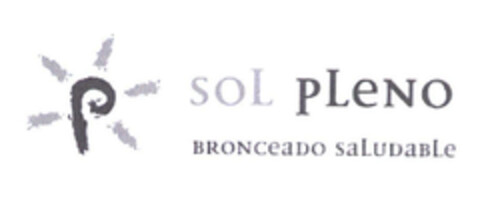 SOL pLeNO BRONCEADO SALUDABLE Logo (EUIPO, 22.01.2004)