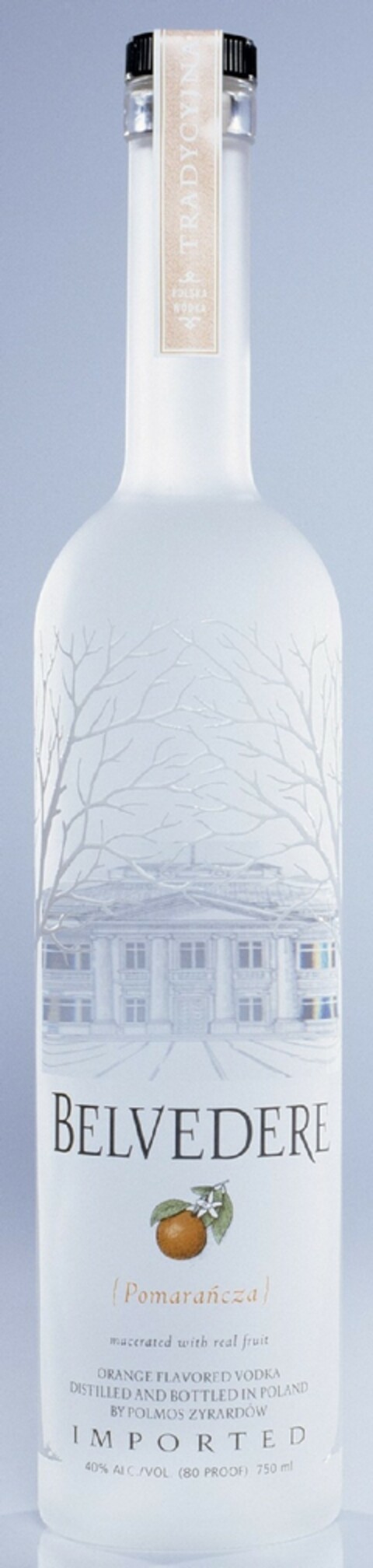 BELVEDERE (Pomarańcza) Logo (EUIPO, 01.07.2004)