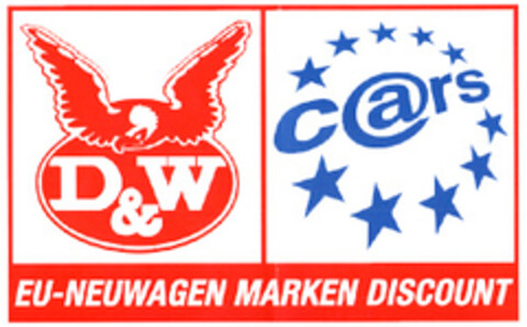 D&W c@rs EU-NEUWAGEN MARKEN DISCOUNT Logo (EUIPO, 01/26/2005)