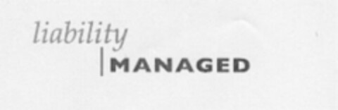 liability MANAGED Logo (EUIPO, 21.02.2005)