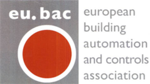 eu.bac european building automation and controls association Logo (EUIPO, 11.08.2005)