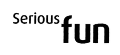 Serious fun Logo (EUIPO, 02/14/2006)