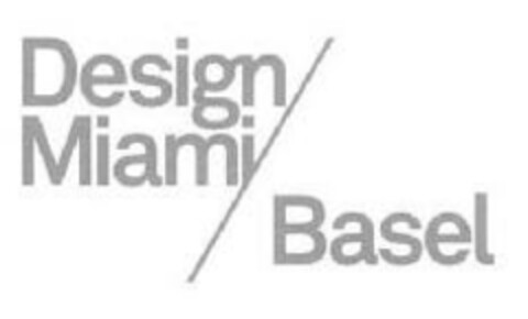 Design Miami/Basel Logo (EUIPO, 13.04.2007)