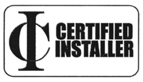 CI CERTIFIED INSTALLER Logo (EUIPO, 28.05.2007)