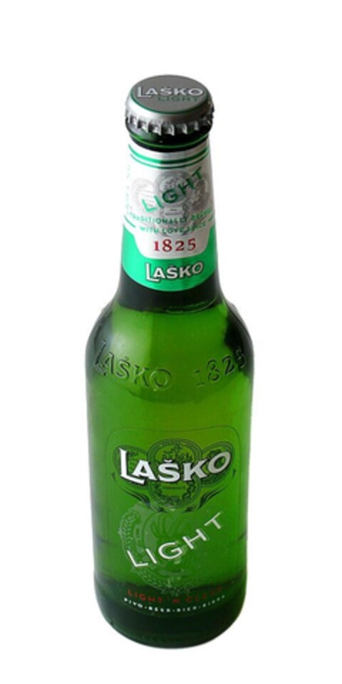 LAŠKO LIGHT Logo (EUIPO, 04/14/2008)