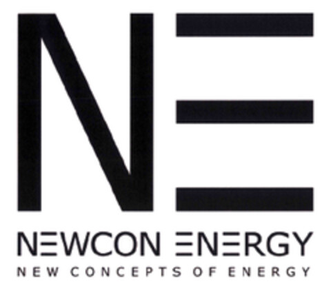 NE NEWCON ENERGY NEW CONCEPTS OF ENERGY Logo (EUIPO, 28.12.2012)