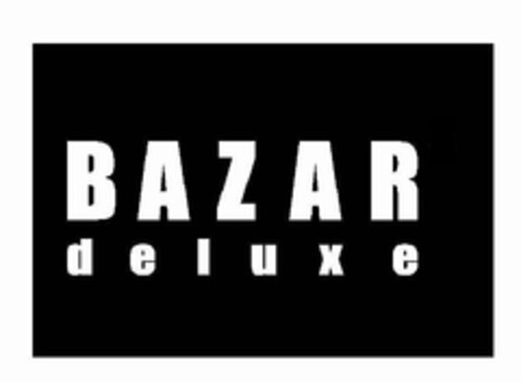 BAZAR DELUXE Logo (EUIPO, 05.06.2013)