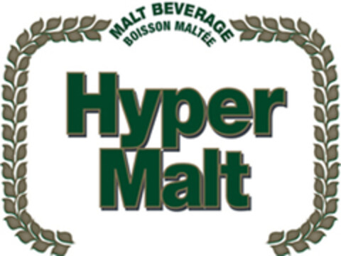 HYPER MALT MALT BEVERAGE BOISSON MALTÉE Logo (EUIPO, 19.03.2014)