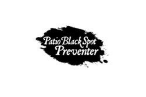 Patio Black Spot Preventer Logo (EUIPO, 09/10/2014)