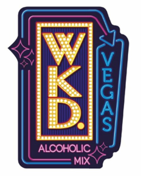 WKD. VEGAS ALCOHOLIC MIX Logo (EUIPO, 27.02.2015)