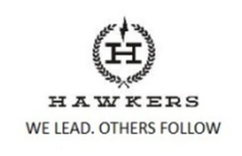 H HAWKERS WE LEAD. OTHERS FOLLOW Logo (EUIPO, 22.07.2015)