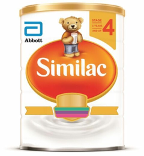 ABBOTT SIMILAC STAGE 4 3 YEARS AND UP Logo (EUIPO, 23.12.2016)