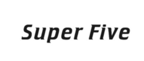 Super Five Logo (EUIPO, 28.05.2020)