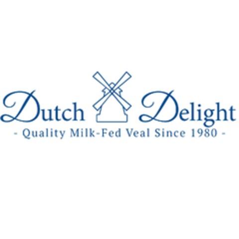 Dutch Delight Quality Milk-Fed Veal Since 1980 Logo (EUIPO, 13.10.2020)