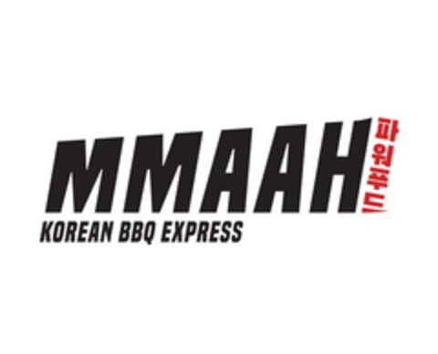 MMAAH KOREAN BBQ EXPRESS Logo (EUIPO, 21.08.2023)