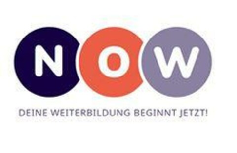 NOW DEINE WEITERBILDUNG BEGINNT JETZT ! Logo (EUIPO, 12.03.2024)