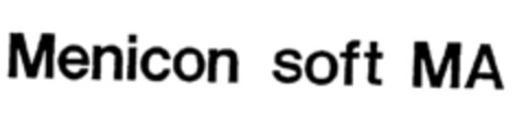 Menicon soft MA Logo (EUIPO, 05/30/1996)