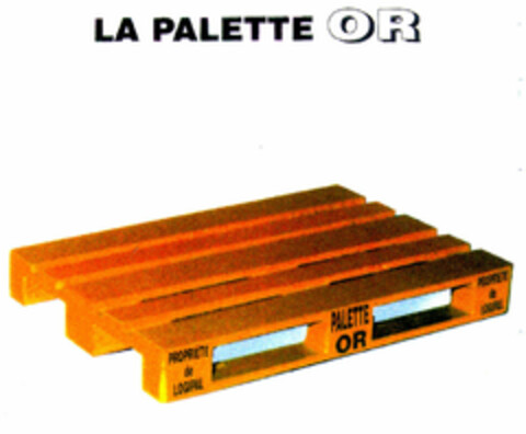 LA PALETTE OR Logo (EUIPO, 12.09.1997)