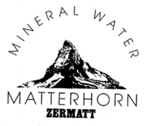 MINERAL WATER MATTERHORN ZERMATT Logo (EUIPO, 23.03.1998)