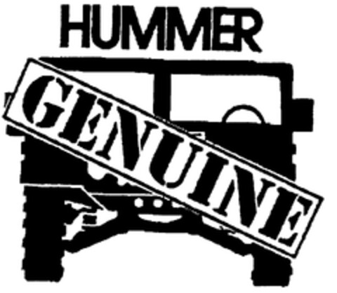 HUMMER GENUINE Logo (EUIPO, 11/23/1998)