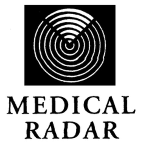 MEDICAL RADAR Logo (EUIPO, 10.12.1999)