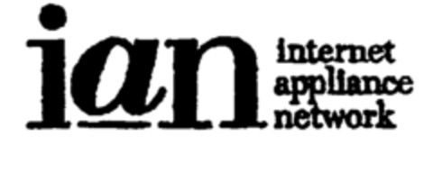 ian internet appliance network Logo (EUIPO, 05/10/2000)