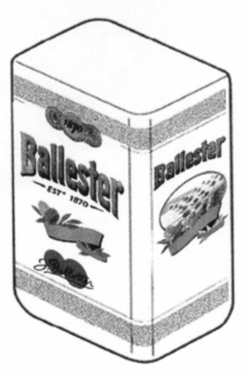 Ballester EST 1870 Logo (EUIPO, 27.06.2001)