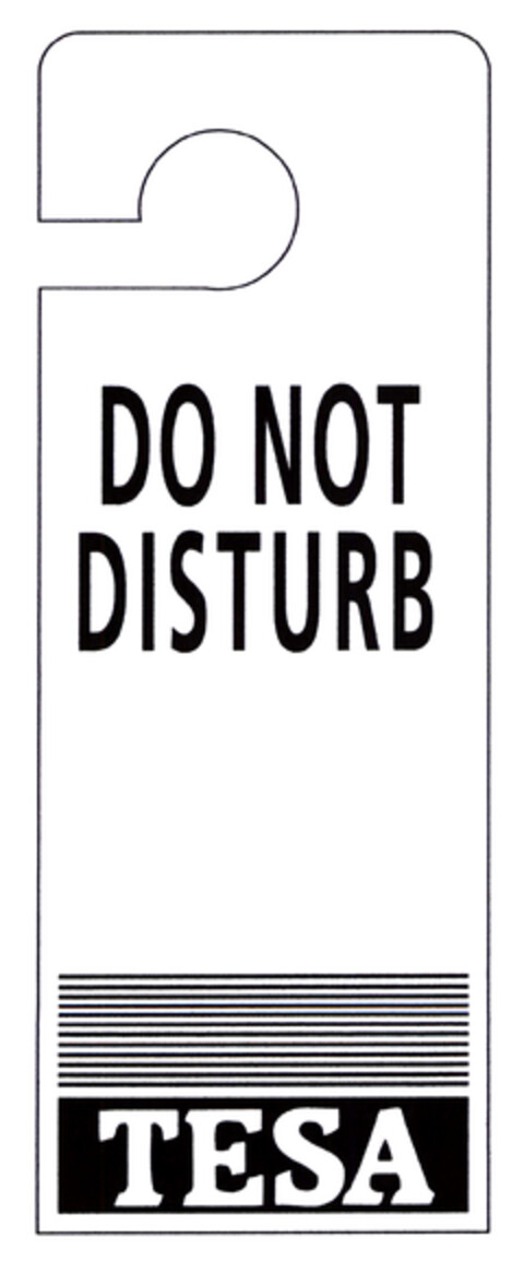 DO NOT DISTURB TESA Logo (EUIPO, 26.03.2003)