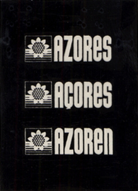 AZORES AÇORES AZOREN Logo (EUIPO, 04.06.2004)