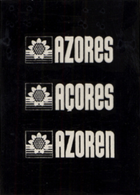 AZORES AÇORES AZOREN Logo (EUIPO, 06/04/2004)