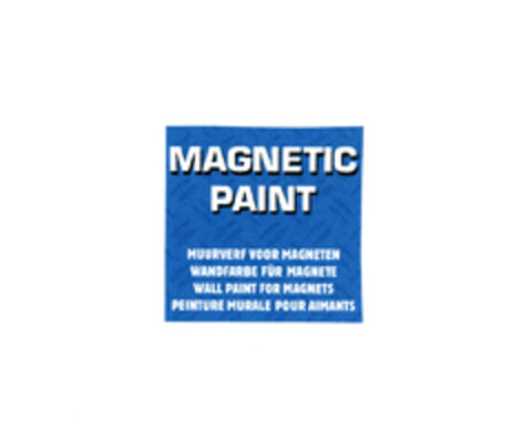 MAGNETIC PAINT Logo (EUIPO, 01/17/2005)