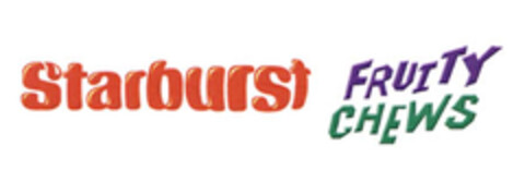 Starburst FRUITY CHEWS Logo (EUIPO, 15.07.2005)