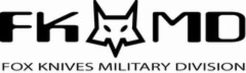 FK MD FOX KNIVES MILITARY DIVISION Logo (EUIPO, 08.12.2005)