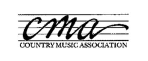 cma COUNTRY MUSIC ASSOCIATION Logo (EUIPO, 28.04.2006)