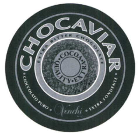 CHOCAVIAR CIOCCOLATO PURO VENCHI EXTRA FONDENTE Logo (EUIPO, 02.11.2006)