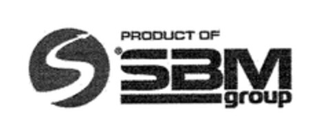 S PRODUCT OF SBM group Logo (EUIPO, 22.05.2007)