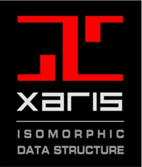 X- XARIS ISOMORPHIC DATA STRUCTURE Logo (EUIPO, 31.10.2007)