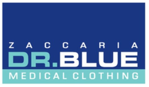 ZACCARIA DR.BLUE MEDICAL CLOTHING Logo (EUIPO, 10.10.2008)