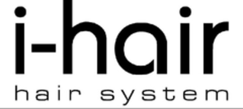 i-hair hair system Logo (EUIPO, 04.02.2009)