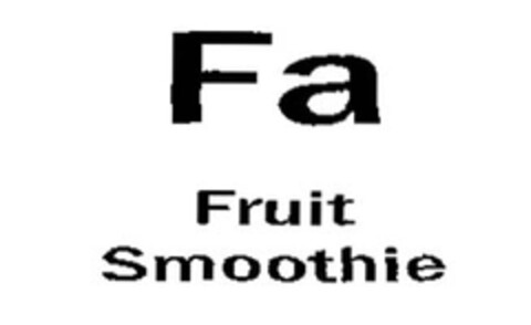 FA Fruit Smoothie Logo (EUIPO, 25.03.2009)