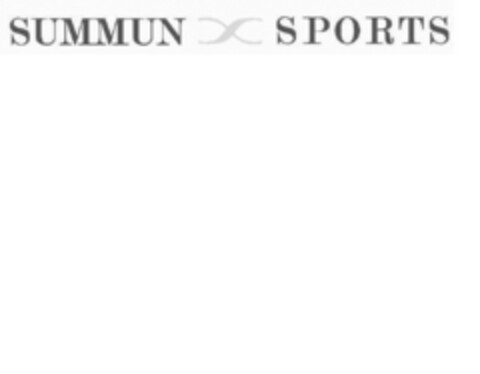 SUMMUN X SPORTS Logo (EUIPO, 07/14/2009)