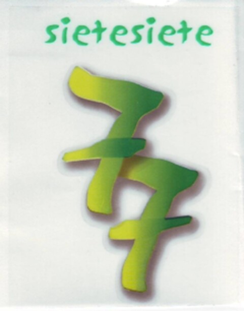 sietesiete Logo (EUIPO, 24.02.2011)