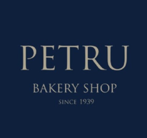 PETRU BAKERY SHOP SINCE 1939 Logo (EUIPO, 10/06/2011)