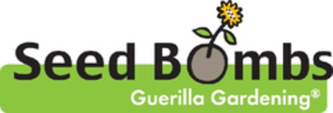 Seed bombs Guerilla Gardening Logo (EUIPO, 07/18/2012)