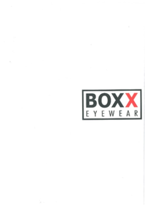 BOXX EYEWEAR Logo (EUIPO, 02.08.2012)