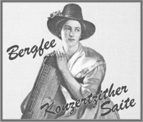 Bergfee Konzertzither Saite Logo (EUIPO, 24.02.2014)