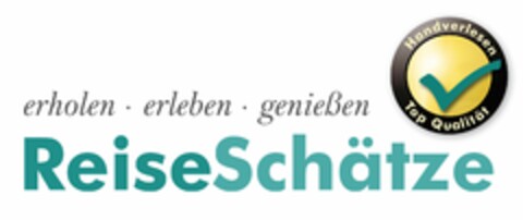 ReiseSchätze erholen erleben genießen Handverlesen Top Qualität Logo (EUIPO, 26.06.2015)