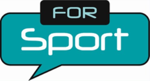 FOR SPORT Logo (EUIPO, 08/13/2015)