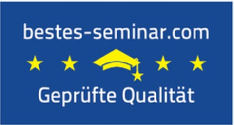 bestes-seminar.com Geprüfte Qualität Logo (EUIPO, 23.11.2015)